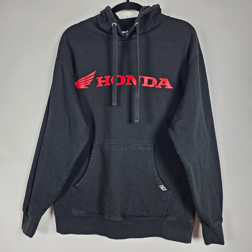 Black Pullover Honda Hoodie